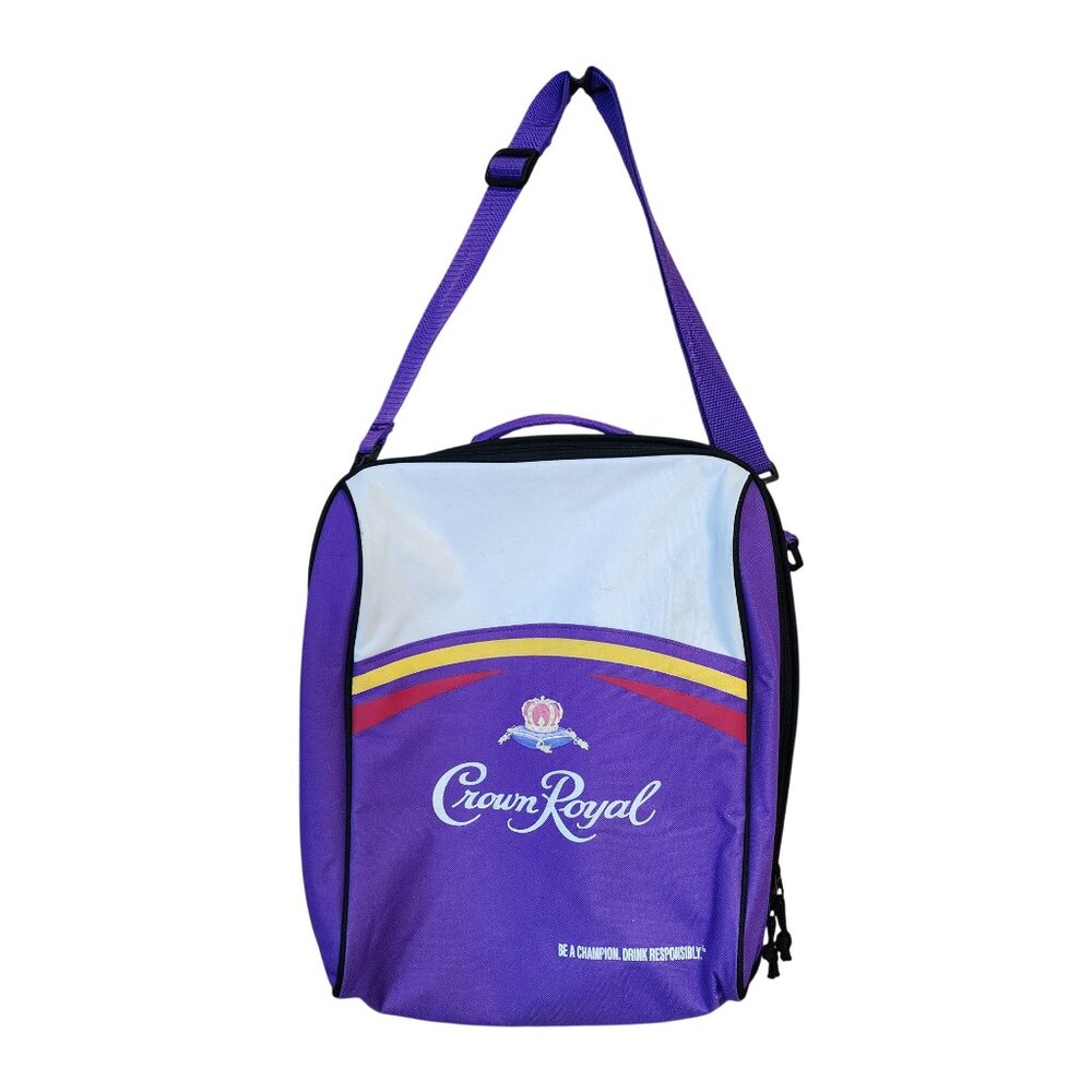 Crown Royal insulated cooler bag with a shoulder strap Promotional